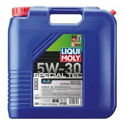 Моторна олива Special TEC AA (20L) 5W30 DEXOS1 GEN3 FIAT 9.55535 CR1 FORD M2C946 A FORD M2C946 B1 FORD M2C961 A1 GM 6094M GREAT WALL GWM HAVAL HONDA HYUNDAI KIA MAZDA NISSAN SUBARU TOY LIQUI MOLY 7517 (фото 1)