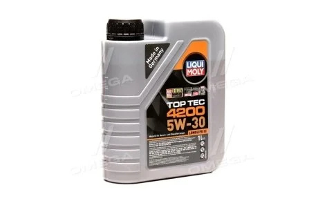 Моторное масло Liqui Moly Top Tec 4200 5W-30, 1л LIQUI MOLY 7660