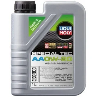 Моторное масло Liqui Moly Special Tec AA 0W-20, 1л LIQUI MOLY 8065
