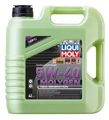 Масло моторное Molygen New Generation 5W-40 4л LIQUI MOLY 8578 (фото 1)