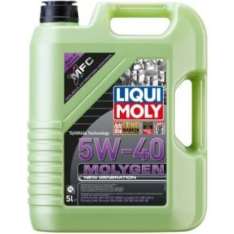 Моторное масло Liqui Moly Molygen New Generation 5W-40, 5л LIQUI MOLY 9055