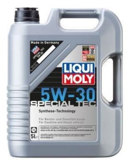 Моторное масло Special Tec 5W-30, 5л LIQUI MOLY 9509