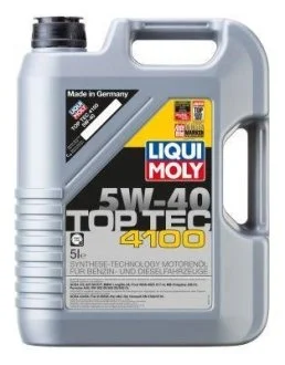Моторное масло Liqui Moly Top Tec 4100 5W-40 5л LIQUI MOLY 9511