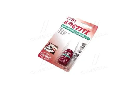Фіксатор різьби LOCTITE 2701 (зелений) 5 мл (високої фіксації) (не для активн. металів) Loctite 195911