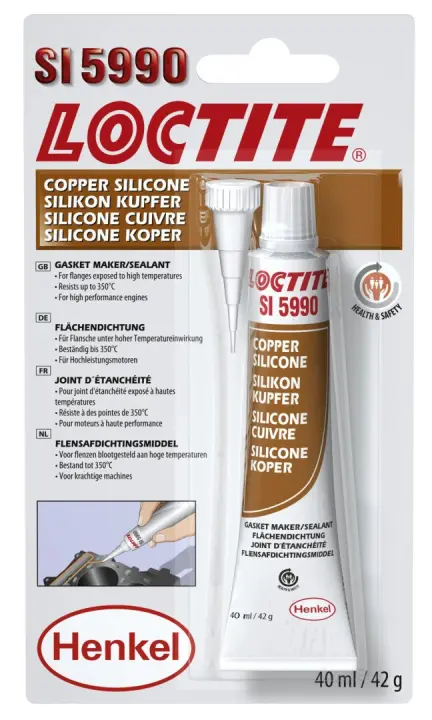 LOCTITE SI 5990, 100ML Герметик силіконовий (маслостійкий) (-55°C до +350°C) Loctite 2064108 (фото 1)