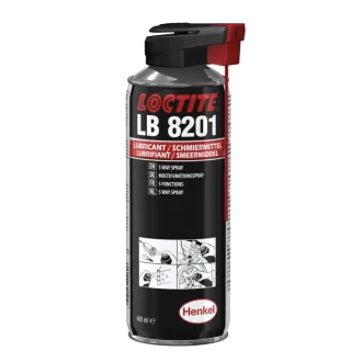 Мастило проникаюче універсальне LB 8201 400 мл (Рідкий ключ) роз\'єднує, змащує, очищає, витісняє вологу, захищає від корозії Loctite 2101118