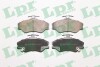 Комплект тормозных колодок из 4 шт. дисков LPR 05P1009 (фото 1)