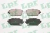 Комплект тормозных колодок из 4 шт. дисков LPR 05P1036 (фото 1)
