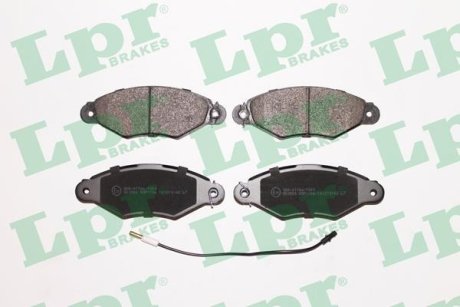 Комплект гальмівних колодок LPR 05P1106