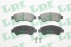 Комплект тормозных колодок LPR 05P1188 (фото 1)