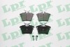 Комплект тормозных колодок LPR 05P1195 (фото 1)