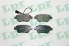 Комплект тормозных колодок из 4 шт. дисков LPR 05P1225 (фото 1)
