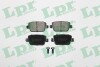 Комплект гальмівних колодок LPR 05P1272 (фото 1)