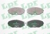 Комплект тормозных колодок из 4 шт. дисков LPR 05P1357 (фото 1)