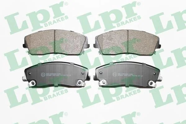 Комплект тормозных колодок из 4 шт. дисков LPR 05P1399 (фото 1)