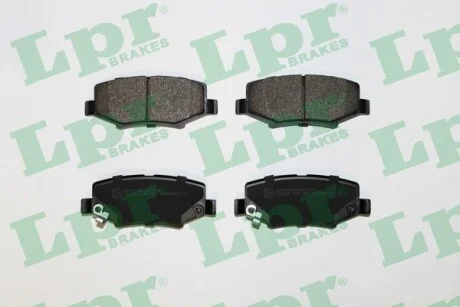 Комплект гальмівних колодок з 4 шт. дисків LPR 05P1555
