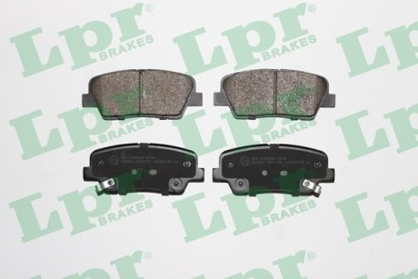 Комплект тормозных колодок LPR 05P1625