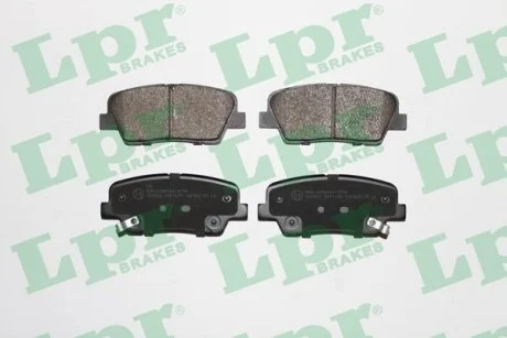 Комплект тормозных колодок LPR 05P1625