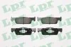 Комплект тормозных колодок из 4 шт. дисков LPR 05P1702 (фото 1)