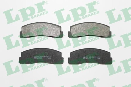 Комплект тормозных колодок из 4 шт. дисков LPR 05P179