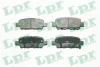 Комплект гальмівних колодок з 4 шт. дисків LPR 05P1862 (фото 1)
