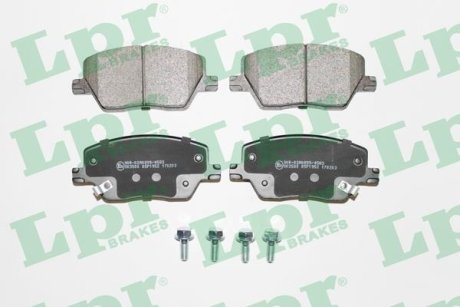 Комплект тормозных колодок из 4 шт. дисков LPR 05P1952