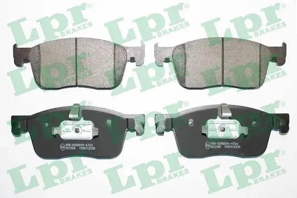 Комплект тормозных колодок из 4 шт. дисков LPR 05P2030 (фото 1)