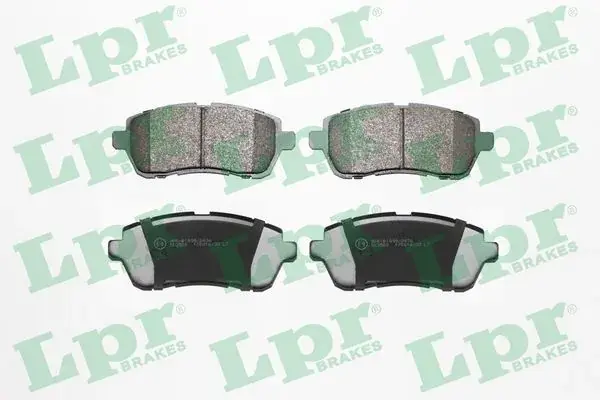 Комплект гальмівних колодок з 4 шт. дисків LPR 05P2045 (фото 1)