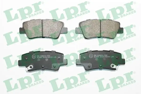 Комплект гальмівних колодок з 4 шт. дисків LPR 05P2181 (фото 1)