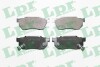 Комплект тормозных колодок из 4 шт. дисков LPR 05P322 (фото 1)