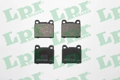 Комплект тормозных колодок LPR 05P362