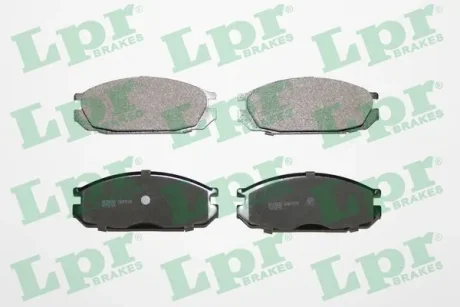 Колодки гальмівні дискові (комплект 4 шт) LPR 05P376