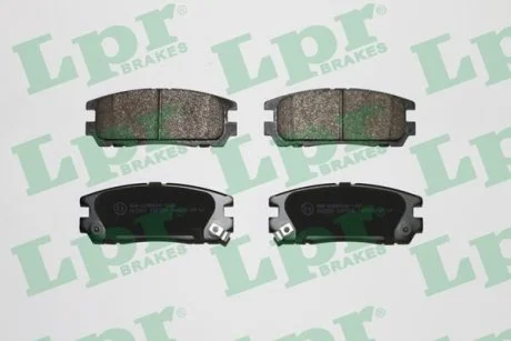 Тормозные колодки дисковые LPR 05P524