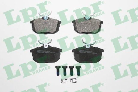 Комплект тормозных колодок LPR 05P621