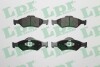 Комплект тормозных колодок из 4 шт. дисков LPR 05P795 (фото 1)