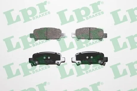 Комплект тормозных колодок из 4 шт. дисков LPR 05P838