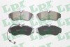 Комплект тормозных колодок из 4 шт. дисков LPR 05P965 (фото 1)
