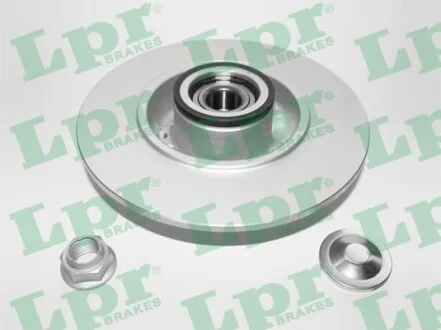 Диск тормозной LPR R1076PRCA