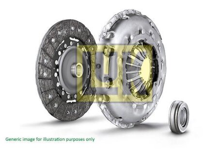 Комплект зчеплення BMW 5 (E60) 545 i 4,4 03-05, 245kw, (N62B44) LuK 624 3268 00