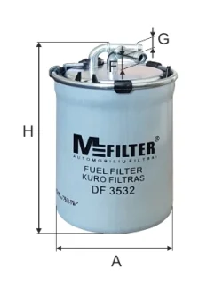 Фільтр паливний M-FILTER DF3532