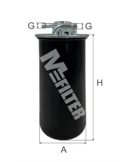 Фильтр топливный M-FILTER DF3567