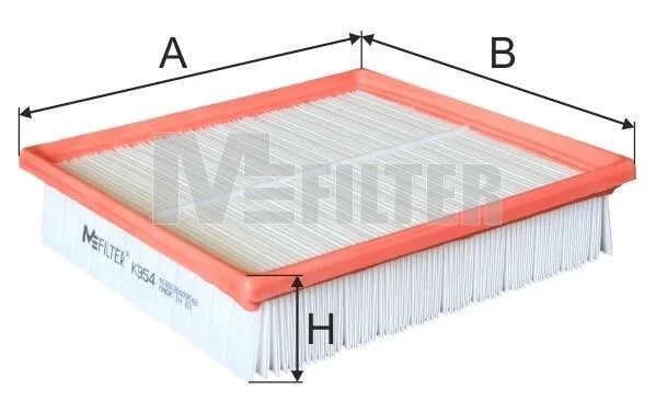 Повітряний фільтр M-FILTER K954 (фото 1)