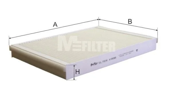 Фільтр салона M-FILTER K998 (фото 1)