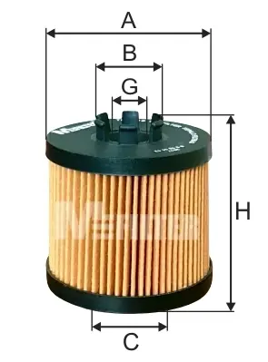 Масляный фильтр M-FILTER TE4016 (фото 1)