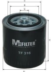 Масляный фильтр M-FILTER TF316