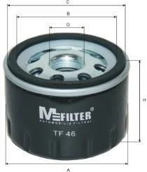 Масляный фильтр M-FILTER TF46
