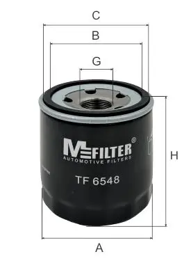 Фільтр мастила M-FILTER TF6548 (фото 1)