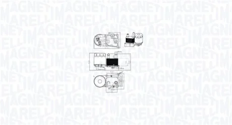 Охолоджувач мастила MAGNETI MARELLI 350300004200