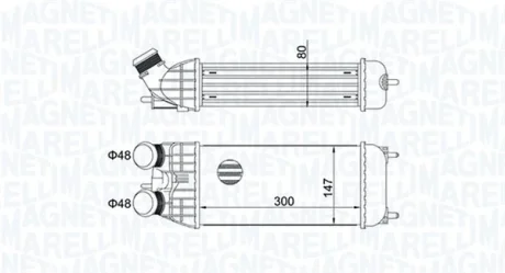 Интеркуллер MAGNETI MARELLI 351319204470