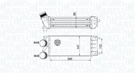 Інтеркулер MAGNETI MARELLI 351319204920